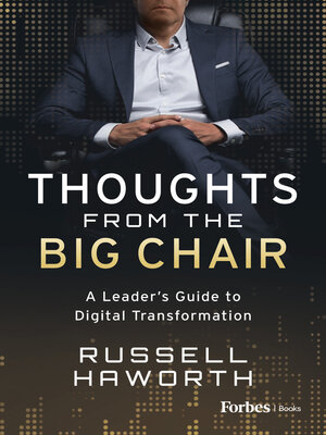 cover image of Thoughts from the Big Chair